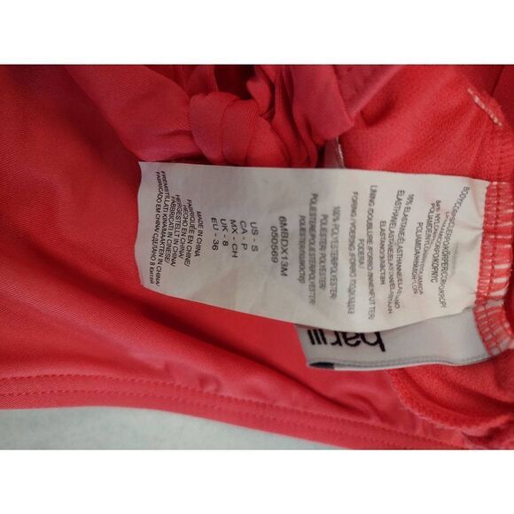 BAR III size S Pink Halter One Piece Swimsuit - Picture 3 of 3